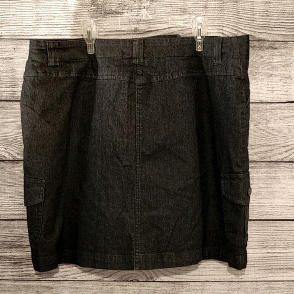 Jean Skirt Skirt with Shorts size 14 - Picture 3 of 5